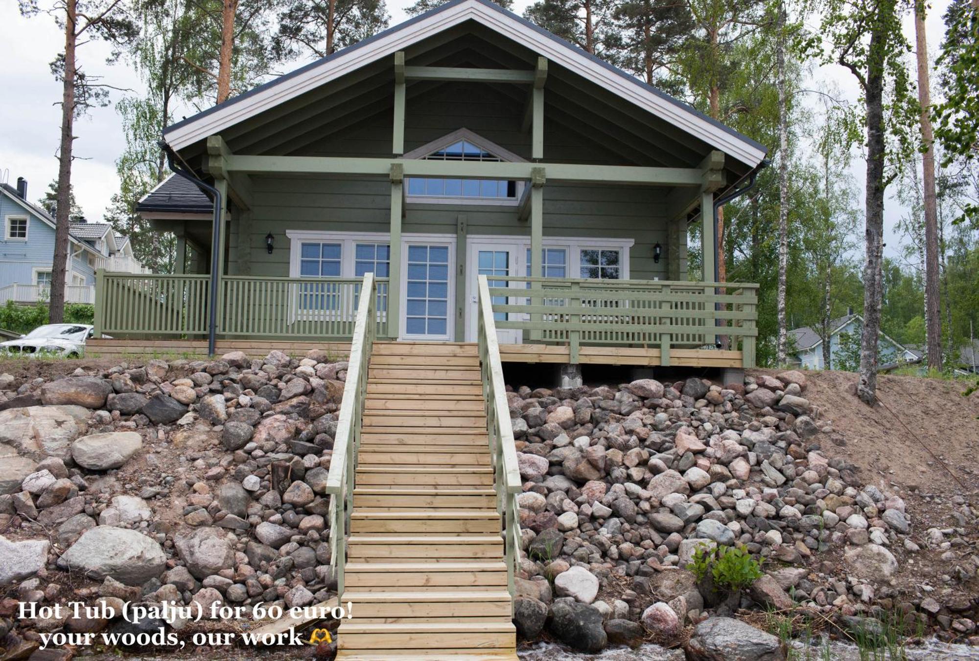 Sresort Saunas - Hot Tub, Palju Virasoja Exterior foto